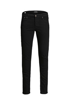 Jack & Jones Erkek Slim Fit Siyah  Kot Pantolon - 12152346