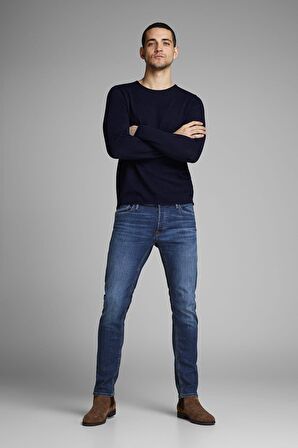 Jack & Jones Gleen Erkek Kot Pantolon Slim Jeans - 12152347 