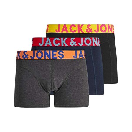 Jack & Jones Erkek 3lü Paket Boxer 12151349