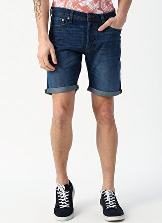 Jack & Jones Regular Fit  Mavi Erkek Şort