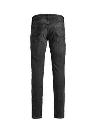 Jack & Jones Düşük Bel Slim Fit Siyah Erkek Denim Pantolon 12159030_JJIGLENN