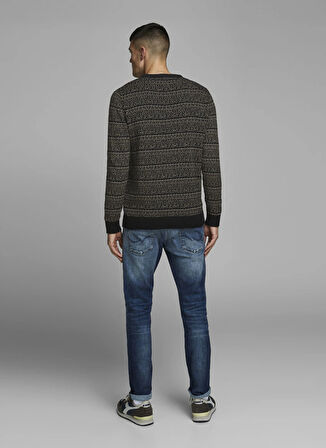 Jack & Jones Lacivert Erkek Kazak