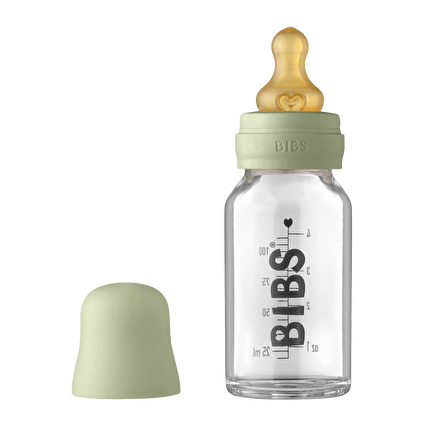 Bibs Baby Bottle Complete Set Biberon 110 ml - Sage