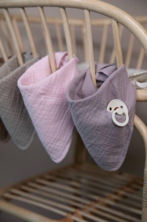 Bibs Bebek Bandanası Bib - Dusky Lilac