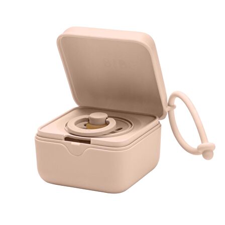BIBS Pacifier Box Emzik Kutusu Blush