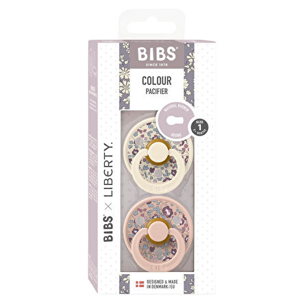 Bibs X Liberty Colour İkili Eloise- Blush 0-6 Ay