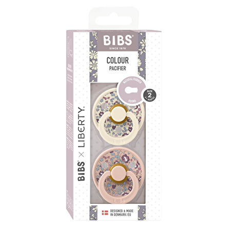 Bibs X Liberty Colour İkili Eloise- Blush 6+