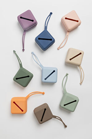 Bibs Pacifier Case Emzik Kutusu-Blush