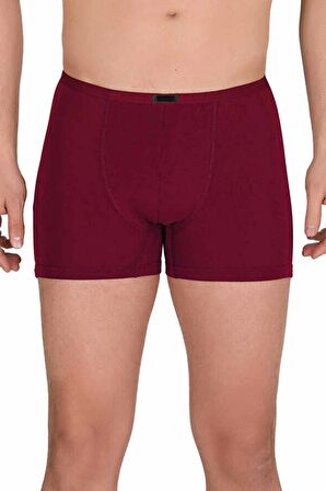 Erkek Modal Boxer Short Bordo 4488B