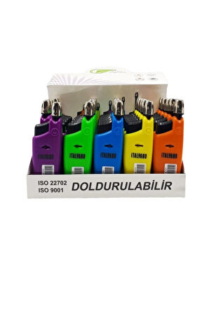 Uzayabilir & Doldurulabilir Renkli Mutfak Çakmağı (1 ADET)