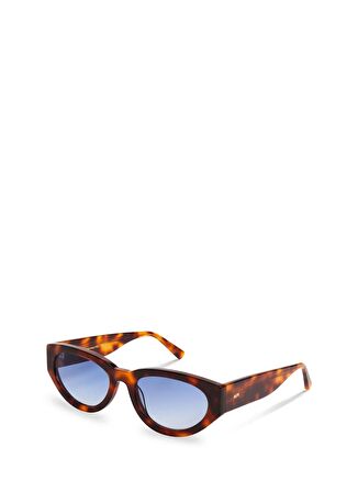 MessyWeekend Audrey Kahve-Mavi Unisex Güneş Gözlüğü