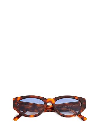 MessyWeekend Audrey Kahve-Mavi Unisex Güneş Gözlüğü