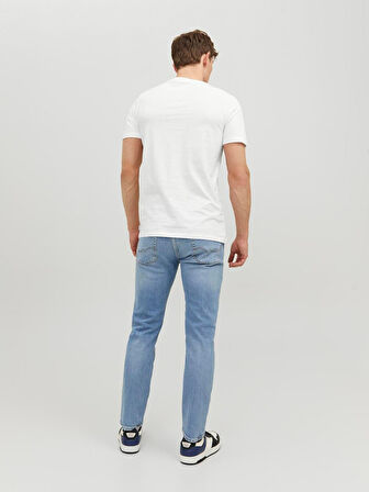 JJEORGANIC BASIC TEE SS O-NECK ERKEK T-SHIRT
