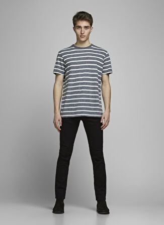 Jack & Jones Normal Bel Dar Siyah Erkek Denim Pantolon JJIGLENN JJICON JJ 177 50SPS NOOS