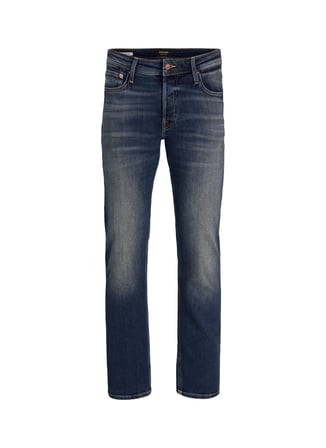 Jack & Jones Koyu Mavi Erkek Tapered Fit Denim Pantolon 12158610 JJIMIKE JJORIGINAL JOS 311