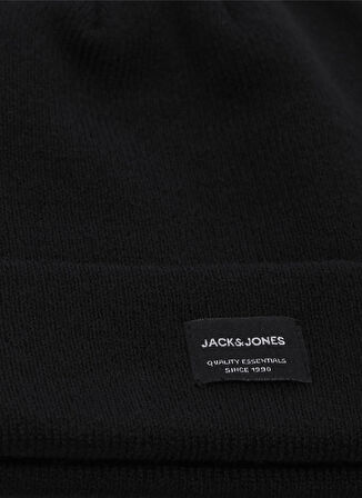 Jack & Jones Siyah Erkek Çocuk Bere JACDNA BEANIE SN JNR