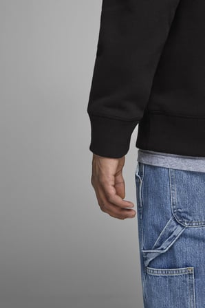 Jack & Jones Erkek Kapüşonlu Sweatshirt - 12161145