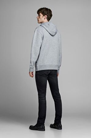 Jack & Jones Erkek Kapüşonlu Sweatshirt - 12161145