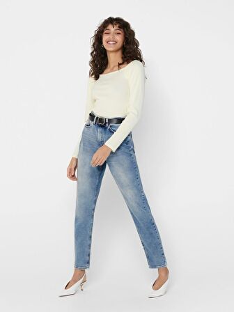 ONLY ONLVENEDA MOM JEANS DNM REA7452 NOOS mavi