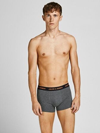 Jack Jones Black 5 Li Paket Erkek Boxer 12167028