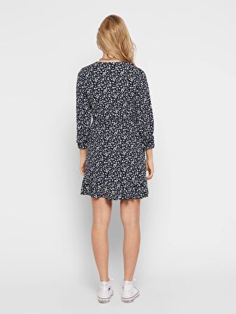 ONLCARLY L/S WRAP SHORT DRESS NOOS WVN 