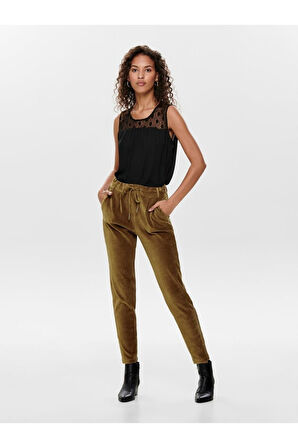 Only Kadın Lastikli Bel Regular Fit Pantolon - 15191641
