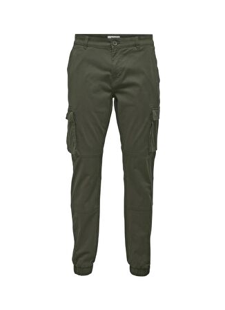Only & Sons Lastikli Paça Haki Erkek Kargo Pantolon ONSCAM STAGE CARGO CUFF LIFE 6687 N