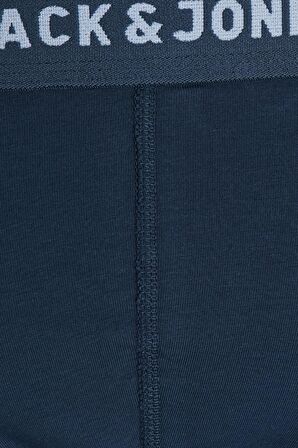 Jack & Jones 12171946 3 lü Erkek  Mavi Boxer