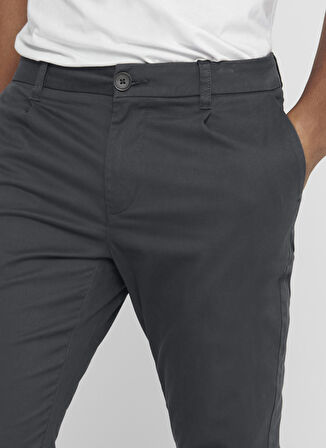 Only & Sons Dar Koyu Gri Erkek Chino Pantolon 22016775_ONSCAM CHINO PK 6775