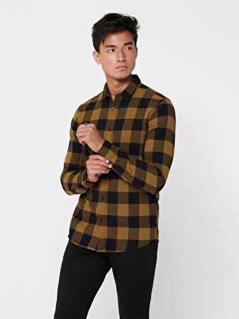 ONLY & SONS ONSGUDMUND ERKEK  KARELİ GÖMLEK 