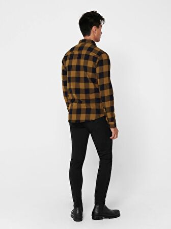 ONLY & SONS ONSGUDMUND ERKEK  KARELİ GÖMLEK 