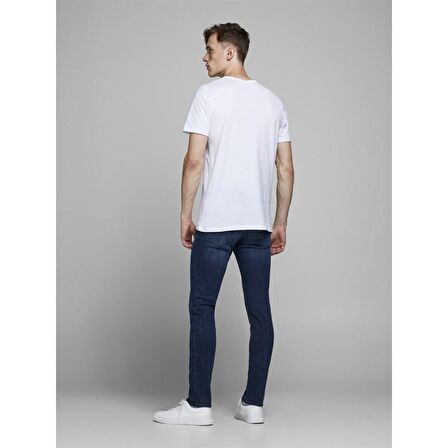 Jack & Jones Düşük Bel Slim Fit  Erkek Denim Pantolon 12173407