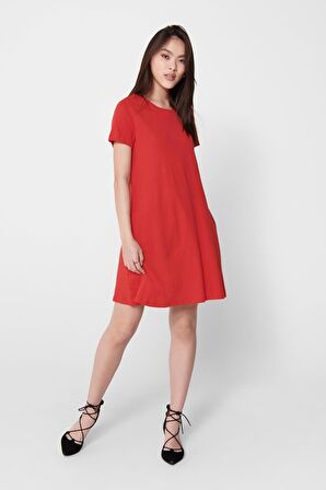 ONLY ONLMAY LIFE S/S POCKET DRESS BOX JRS 