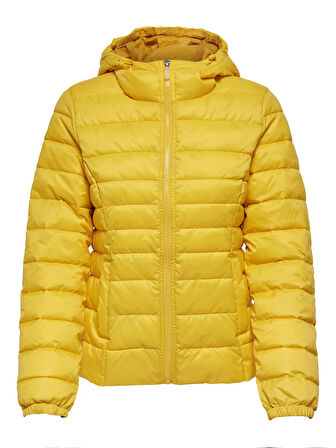 Onlnewtahoe Contrast Hood Jacket Cc Otw Kadın Sarı Mont - 15205758