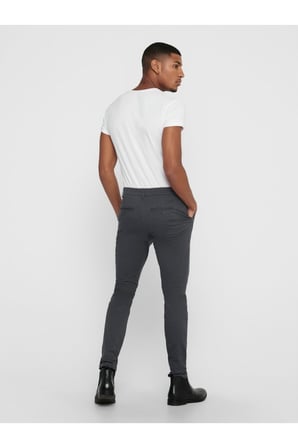 Onscam Chino Pk 6775 Erkek Gri Pantolon - 22016775