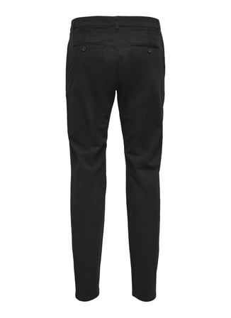 Only & Sons Dar Siyah Erkek Chino Pantolon 22016775_ONSCAM CHINO PK 6775