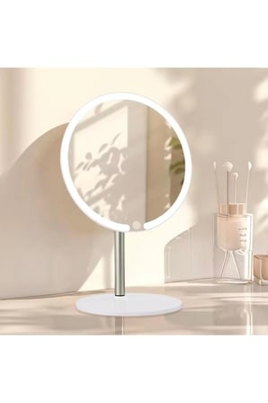 Dokunmatik led ışıklı yuvarlak 180° ayarlanabilir 3 farklı renk