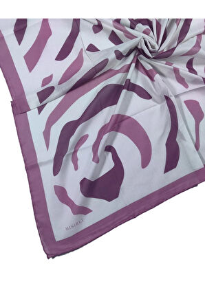 Mısırlı Eşarpları Soft Pamuk Geometrik Desenli Eşarp