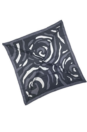Mısırlı Eşarpları Soft Pamuk Geometrik Desenli Eşarp