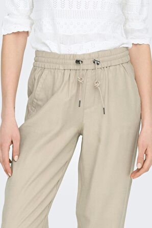 ONLY ONLKELDA-EMERY MW PULL-UP PANTS PNT NOOS BEJ