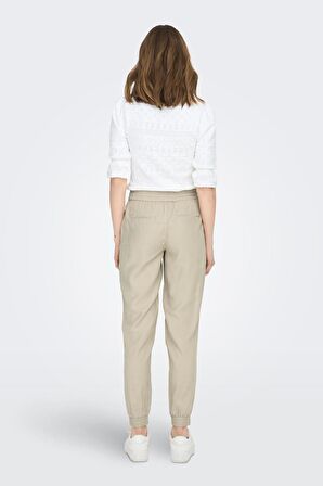 ONLY ONLKELDA-EMERY MW PULL-UP PANTS PNT NOOS BEJ