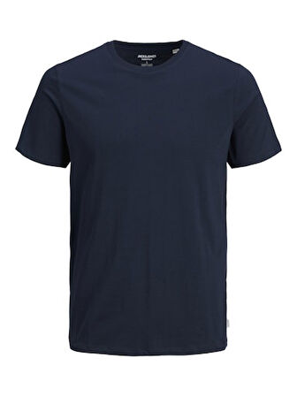 JACK JONES Erkek Lacivert Pamuklu Tişört 12158482