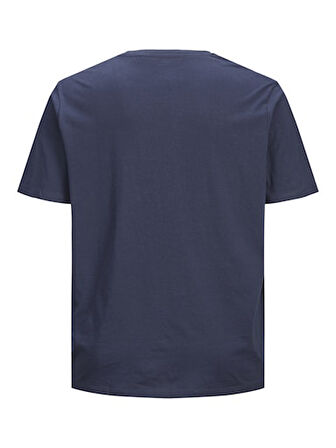 JACK JONES Erkek Lacivert Pamuklu Tişört 12158482