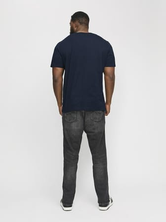 Jack Jones Organıc Basıc Büyük Beden Erkek Tişört 12158482