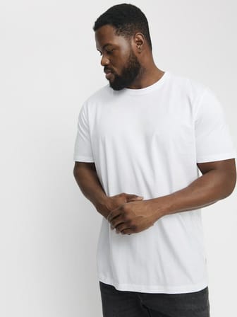 Jack Jones Organıc Basıc Büyük Beden Erkek Tişört 12158482