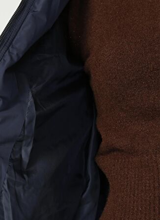 Only & Sons Lacivert Kadın Kapüşonlu Kısa  Mont 15158943