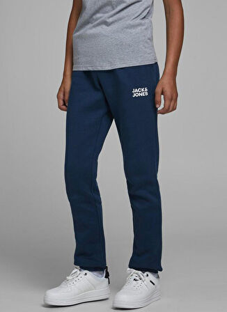 Jack & Jones Lastikli Paça Lacivert Erkek Çocuk Eşofman Altı JPSTGORDON JJNEWSOFT SWEAT PANT NOO