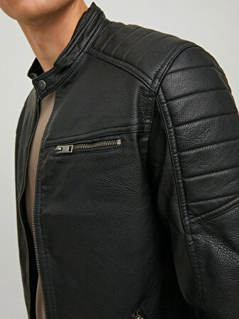Jack Jones Htano Erkek Suni Deri Ceket 12182192