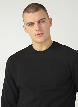 Only & Sons O Yaka Siyah Erkek Sweatshırt 000000000022018683