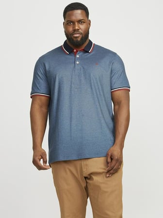 Jack Jones Paulos Büyük Beden Polo Erkek Tişört 12143859